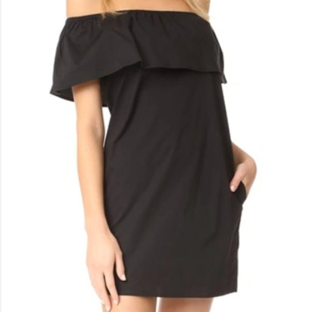 Splendid Off the Shoulder Black Dress - Size M